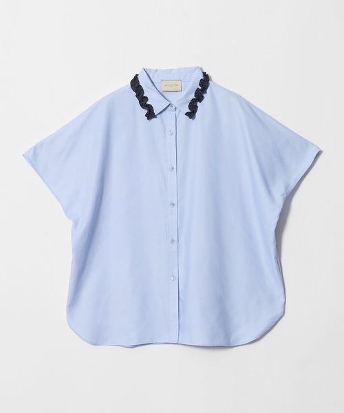 UNITED ARROWS/ミニフリル シャツ/シャツ / ブラウス