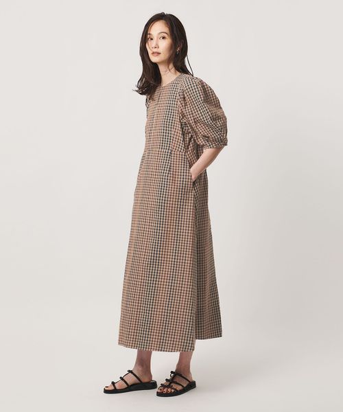 UNITED ARROWS/ギンガムチェック ワンピース ‐ウォッシャブル‐/ワンピース