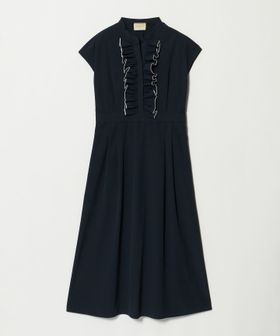 UNITED ARROWS/メロー フリル スキッパー ワンピース ‐防シワ 吸水速乾 UVカット 遮熱性 接触冷感‐/ワンピース