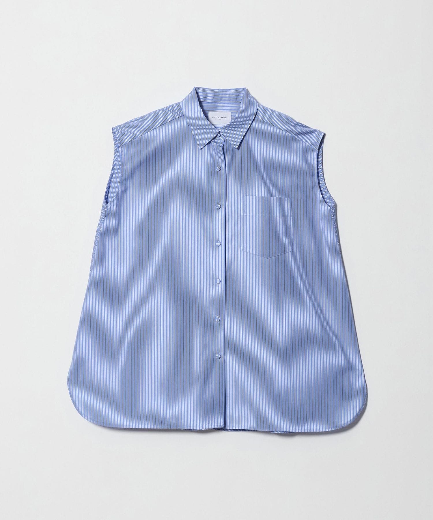 バックフレア フレンチスリーブ シャツ