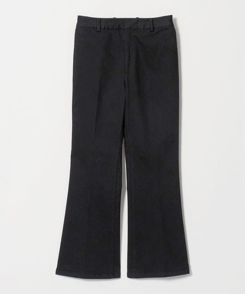 UNITED ARROWS/デニム フレアパンツ BLACK ‐ストレッチ ウォッシャブル‐/デニムパンツ