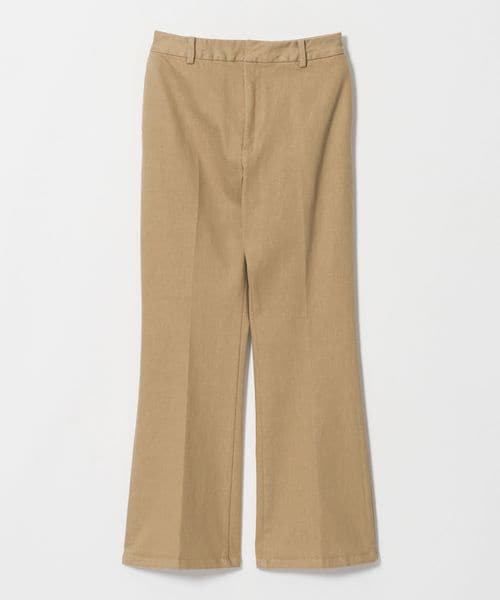UNITED ARROWS/デニム フレアパンツ BEIGE ‐ストレッチ ウォッシャブル‐/デニムパンツ