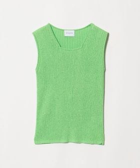 UNITED ARROWS/ノースリーブ カラー ニット ‐ウォッシャブル‐/タンクトップ / キャミソール
