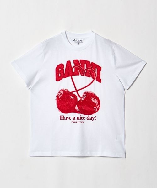 GANNI/＜GANNI＞CHERRY Tシャツ/Tシャツ / カットソー