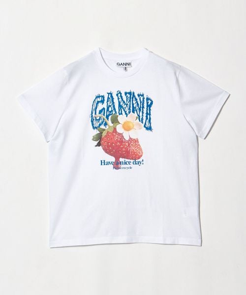 GANNI/＜GANNI＞STRAWBERRY Tシャツ/Tシャツ / カットソー