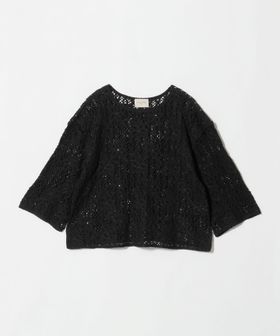 UNITED ARROWS/スパンコール エンブロイダリー プルオーバー ニット ‐ウォッシャブル‐/ニット / セーター