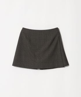 UNITED ARROWS/ダブルラップ チェック ミニ スカート パンツ/ショート / ハーフパンツ