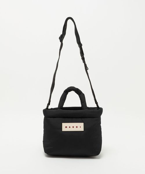 MARNI/＜MARNI＞パデット ロゴ トートバッグ/ショルダーバッグ