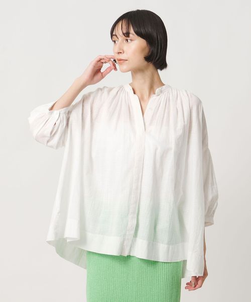 UNITED ARROWS/インディア ボイル チェック ブラウス/シャツ / ブラウス