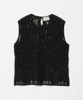 UNITED ARROWS/スパンコール エンブロイダリー ニットベスト ‐ウォッシャブル‐/ベスト