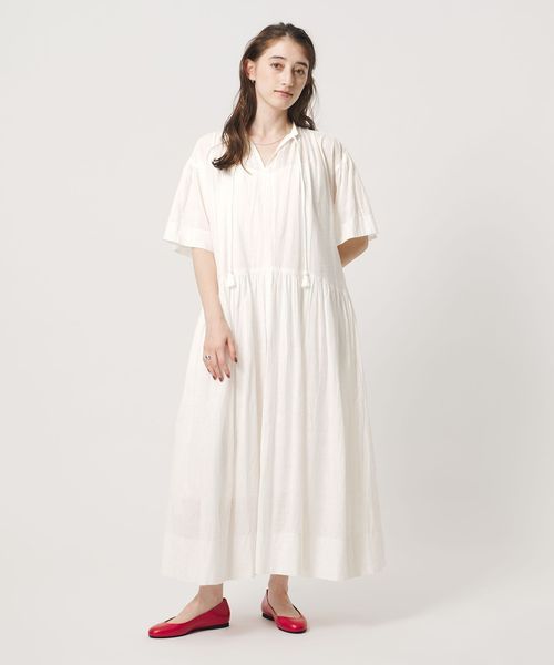 UNITED ARROWS/インディア ボイル チェック ワンピース/ワンピース