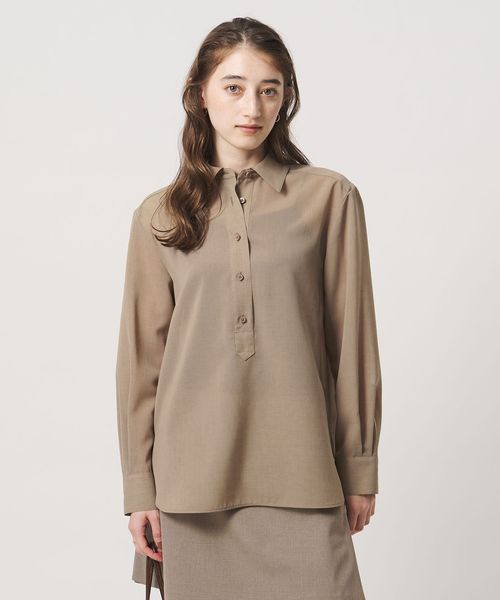 UNITED ARROWS/レギュラーカラー シアーシャツ ‐ウォッシャブル‐/シャツ / ブラウス