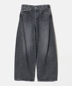 HYKE/＜HYKE＞バレル デニムパンツ BLACK/デニムパンツ