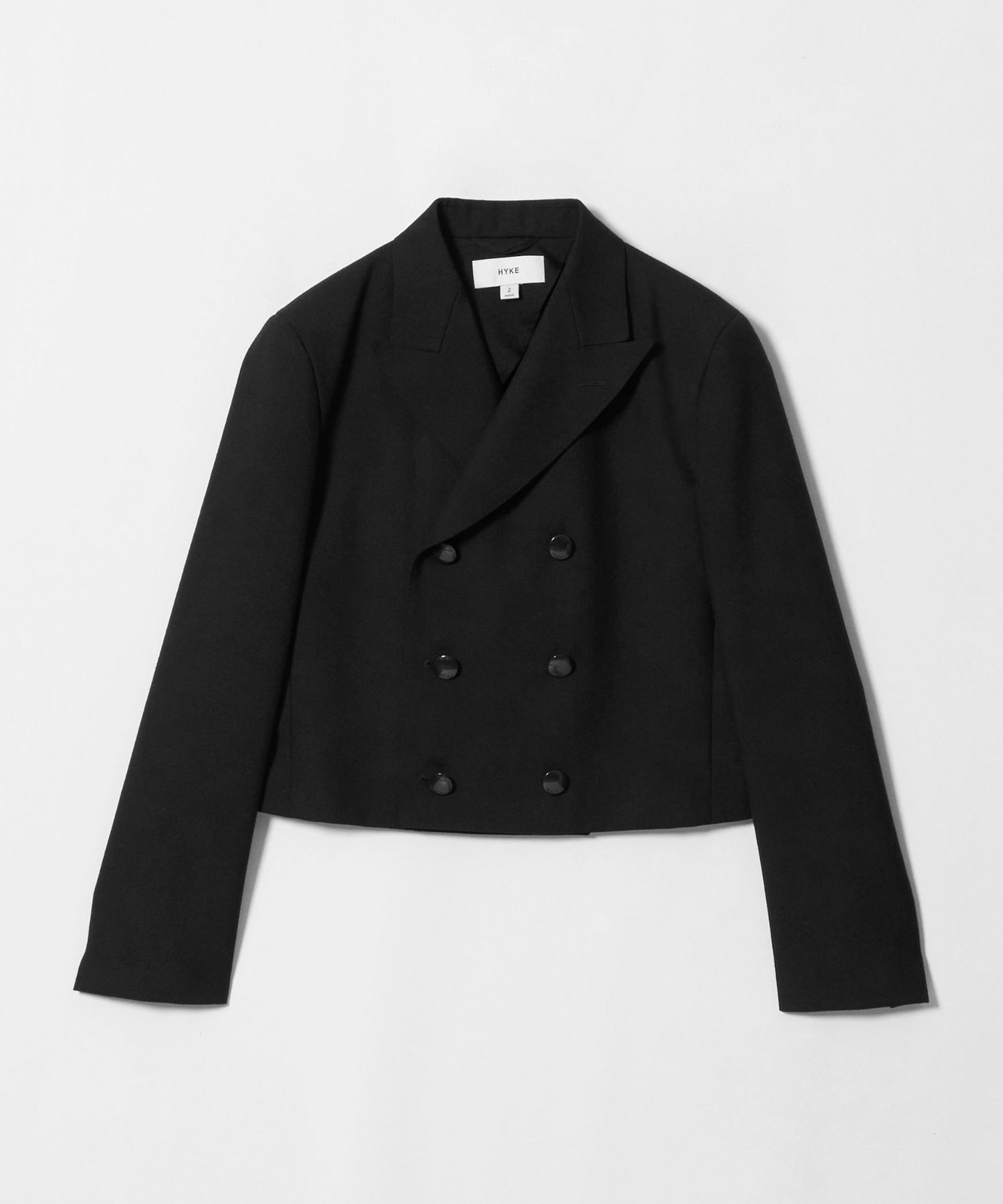 新品＜HYKE＞　ハイク　クロップド ジャケット HYKE＞トロ クロップド ジャケット