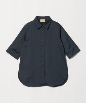 UNITED ARROWS/サテン レギュラーカラー シャツ ‐ウォッシャブル‐/シャツ / ブラウス