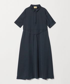 UNITED ARROWS/サテン レギュラーカラー ワンピース ‐ウォッシャブル‐/ワンピース