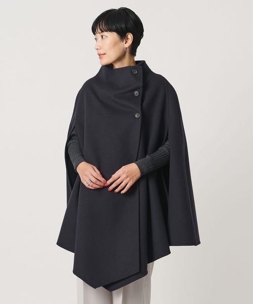 UNITED ARROWS/バイカラー リバー ケープ/その他コート / ブルゾン