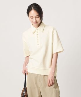 UNITED ARROWS/【別注】＜CINOH＞パールモチーフ スウェット ポロシャツ/スウェット / パーカー