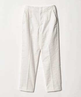 UNITED ARROWS/シャイニー スリム パンツ OFF WHITE ‐ストレッチ ウォッシャブル‐/スラックス