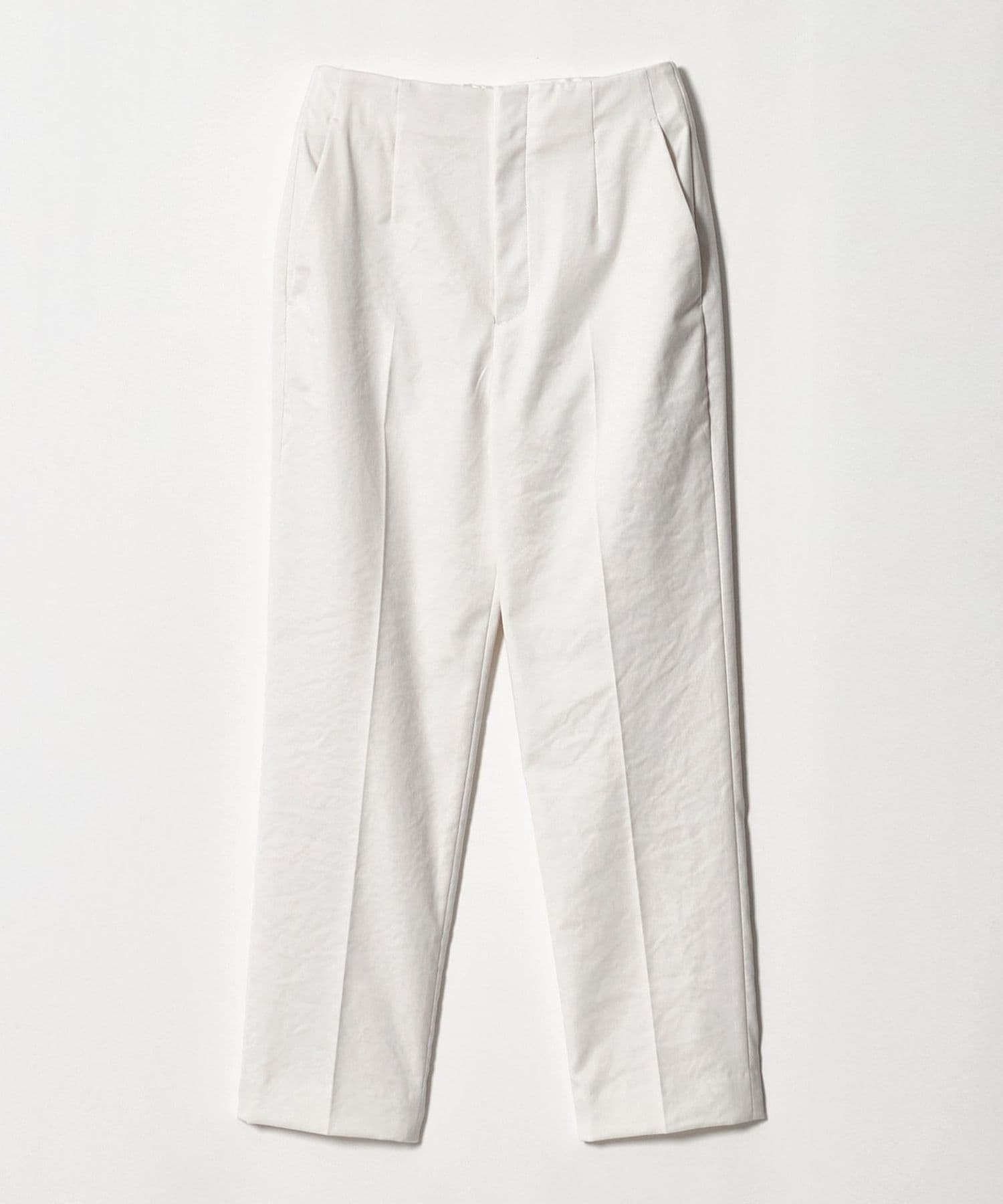 Off-White スリムパンツ シャイニー スリム パンツ OFF WHITE ‐ストレッチ ウォッシャブル‐