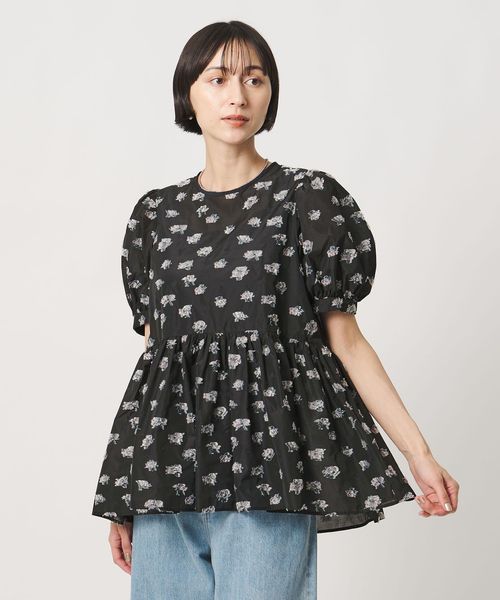 UNITED ARROWS/ブーケ カットジャガード ブラウス/シャツ / ブラウス