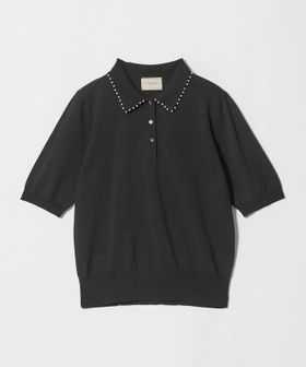 UNITED ARROWS/パールライク ポロニット ‐ウォッシャブル‐/ニット / セーター