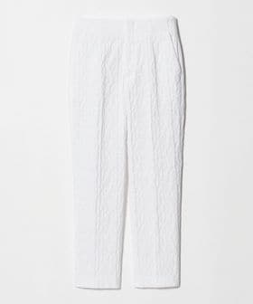 UNITED ARROWS/フクレ ジャガード スリムパンツ ‐ストレッチ ウォッシャブル‐/スラックス