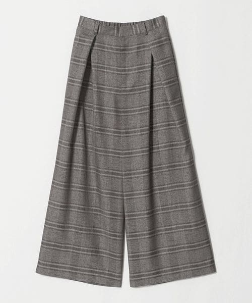 UNITED ARROWS/チェック イージー ワイドパンツ ‐ウォッシャブル‐/その他パンツ