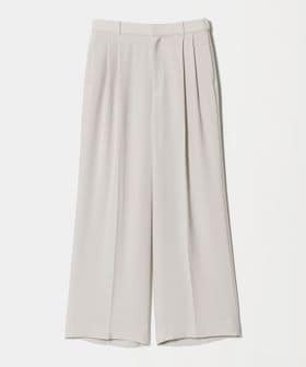 UNITED ARROWS/ポリエステル 2タック ワイドパンツ ‐吸水速乾 帯電防止 接触冷感‐/スラックス
