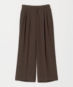 UNITED ARROWS/ポリエステル 2タック ワイドパンツ ‐吸水速乾 帯電防止 接触冷感‐/スラックス
