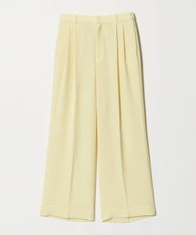 UNITED ARROWS/ポリエステル 2タック ワイドパンツ ‐吸水速乾 帯電防止 接触冷感‐/スラックス