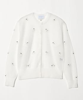 UNITED ARROWS/シアー フラワー カーディガン/カーディガン / ボレロ