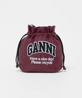 GANNI/＜GANNI＞ロゴ ポーチ バッグ/ハンドバッグ / クラッチバッグ