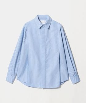 sacai/＜sacai＞タイ レイヤード シャツ COBALT/シャツ / ブラウス