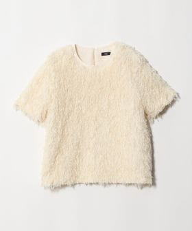 M・fil/＜M・fil＞ファンシー フェザー ハーフスリーブ トップス/シャツ / ブラウス