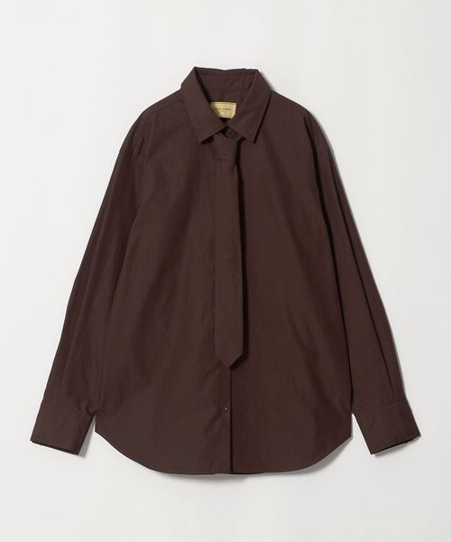 UNITED ARROWS/コットン タイ シャツ/シャツ / ブラウス