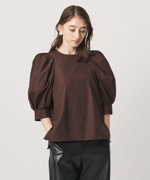 UNITED ARROWS/5分袖 コットン パプ ブラウス/シャツ / ブラウス