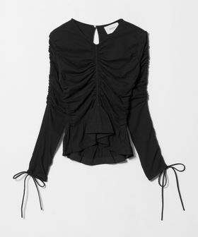 Merlette/＜Merlette＞ARENA ギャザー ロングスリーブ /Tシャツ / カットソー