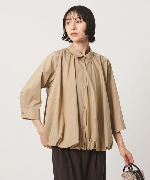 UNITED ARROWS/８分袖 バルーン シャツ/シャツ / ブラウス