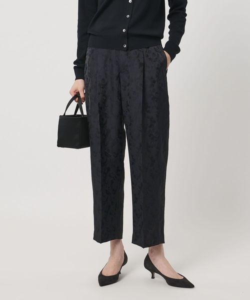 UNITED ARROWS/ペイズリー ジャガード テーパードパンツ/スラックス