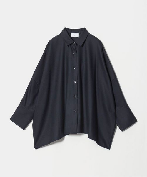 UNITED ARROWS/ウール ドルマン シャツ/シャツ / ブラウス