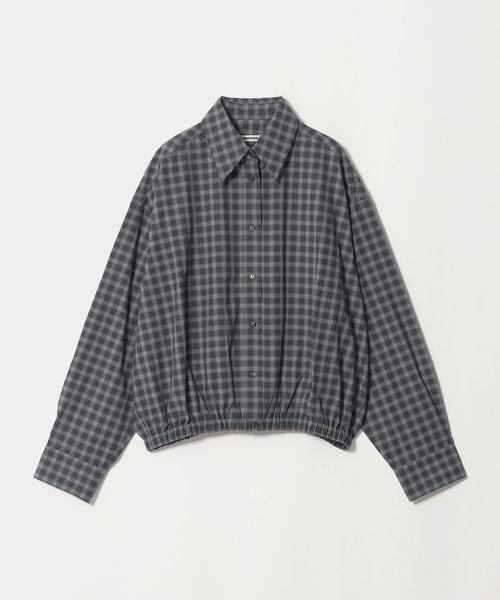 CORDERA/＜CORDERA＞チェック ボマー シャツ/シャツ / ブラウス