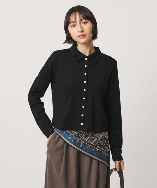 UNITED ARROWS/コットン フライス ポロシャツ/Tシャツ / カットソー