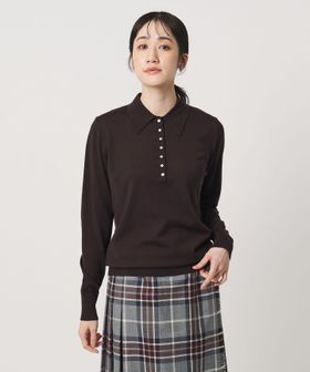 UNITED ARROWS/ウール ポロニット/ニット / セーター