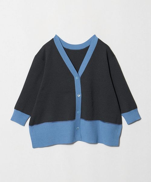 UNITED ARROWS/8分袖 ミニマル 2WAY カーディガン ‐ウォッシャブル‐/カーディガン / ボレロ