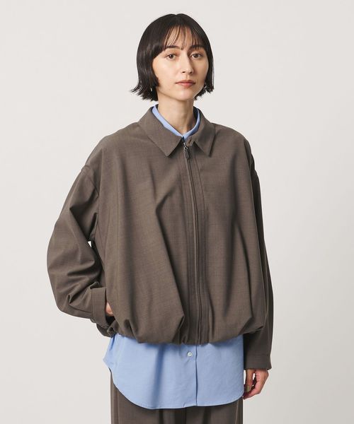 UNITED ARROWS/T/W ジップアップ シャツ/シャツ / ブラウス