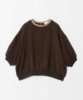 UNITED ARROWS/COMFY ７分袖 プルオーバー ブラウス ‐ウォッシャブル 防汚 UVカット‐/シャツ / ブラウス