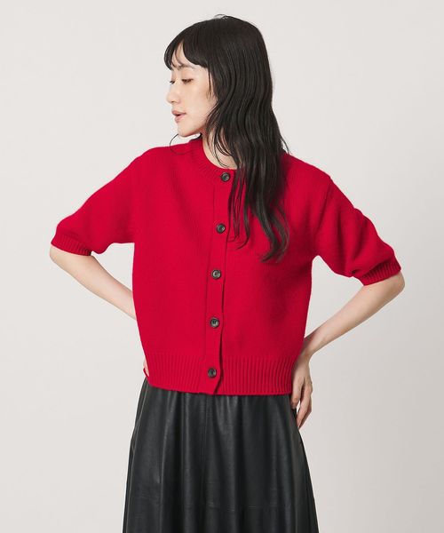 UNITED ARROWS/CA/W ハーフスリーブ カーディガン/カーディガン / ボレロ