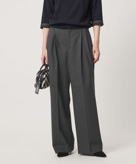 UNITED ARROWS/トロピカル ２タック ワイドパンツ/スラックス