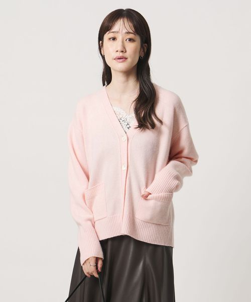 UNITED ARROWS/ウール カシミヤ Vネック カーディガン/カーディガン / ボレロ